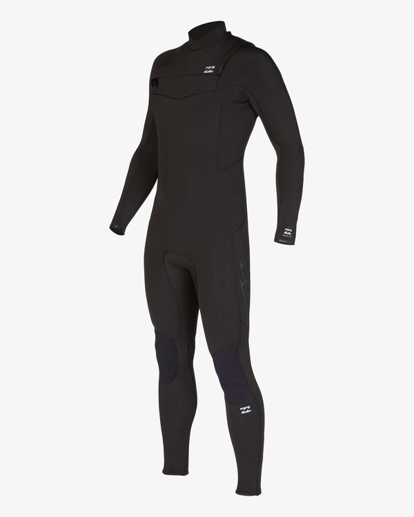 Billabong 5/4 Absolute Chest Zip Full Wetsuit Negras | JBGXYE367