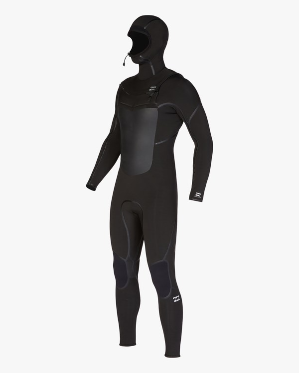 Billabong 5/4 Absolute Plus Chest Zip Encapuchado Full Wetsuit Negras | YNMEZH283