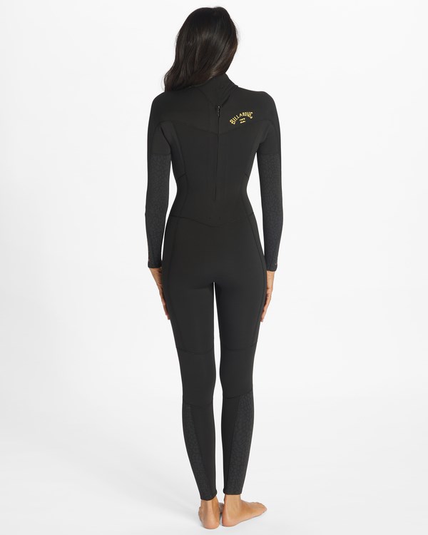 Billabong 5/4 Synergy Back Zip Full Wetsuit Negras | OLEGIM481