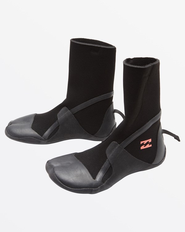 Billabong 5 Synergy Hidden Split Puntera Wetsuit Boots Negras | VQCHLS016