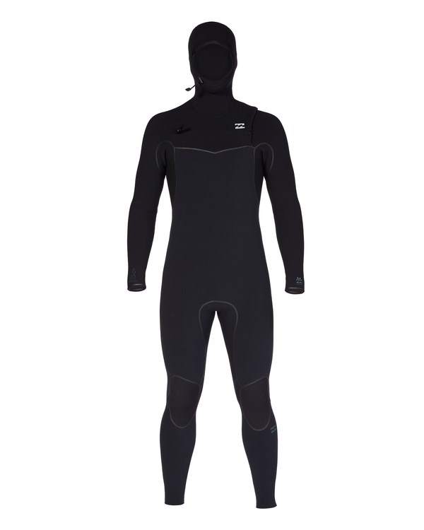 Billabong 6/5 Furnace Chest Zip Encapuchado Full Wetsuit Negras | ZIPQNW213