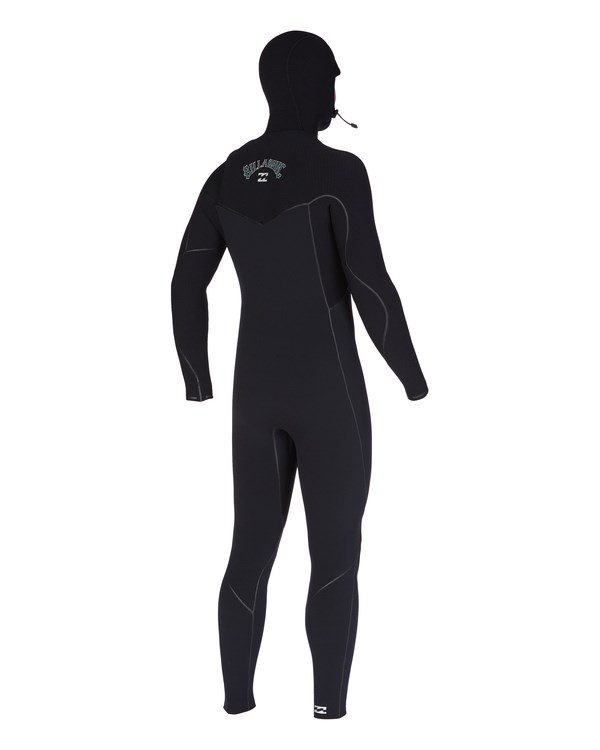 Billabong 6/5 Furnace Chest Zip Encapuchado Full Wetsuit Negras | ZIPQNW213