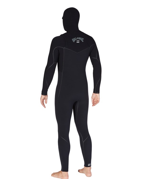 Billabong 6/5 Furnace Chest Zip Encapuchado Full Wetsuit Negras | ZIPQNW213