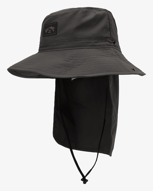 Billabong A/Div Big John Safari Hat Negras | GPBSZT492