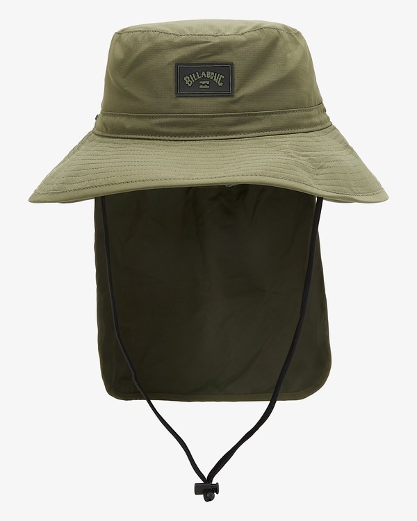 Billabong A/Div Big John Safari Hat Verde Oliva Oscuro | KIOQUS507