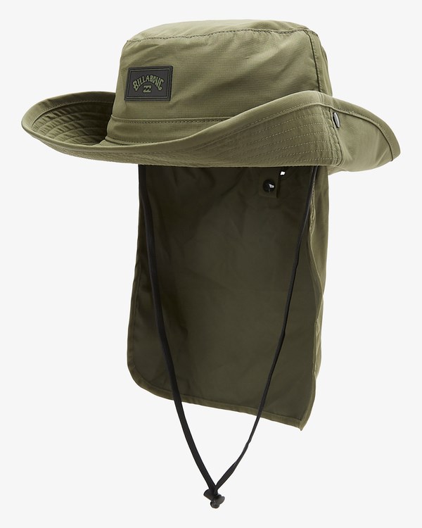 Billabong A/Div Big John Safari Hat Verde Oliva Oscuro | KIOQUS507