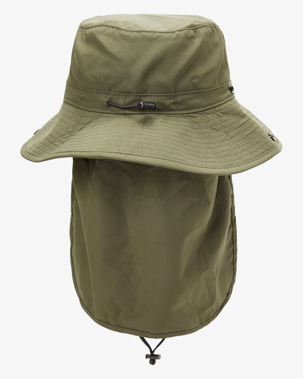 Billabong A/Div Big John Safari Hat Verde Oliva Oscuro | KIOQUS507