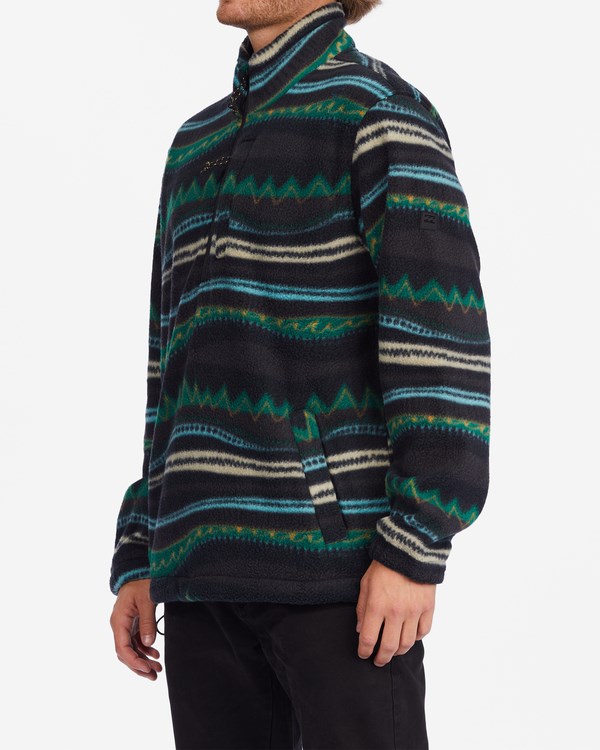 Billabong A/Div Boundary Half-Zip Mock Neck Pullover Negras | CSZVXB045