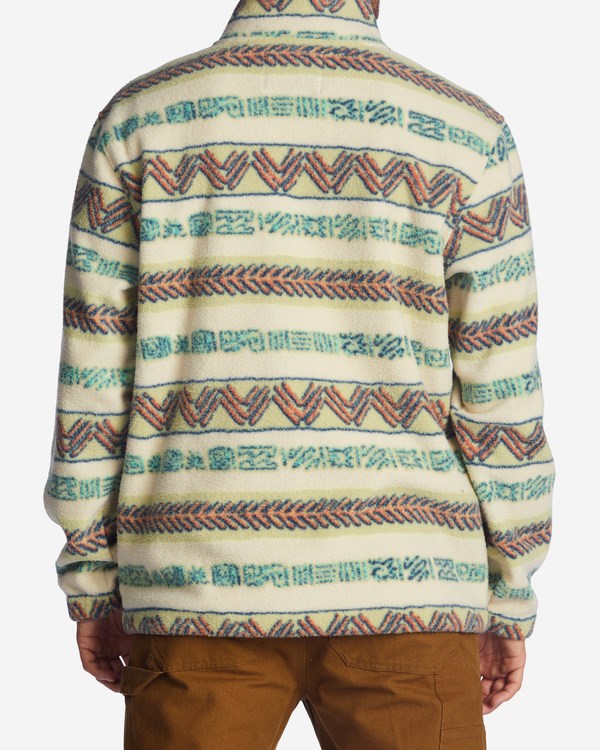 Billabong A/Div Boundary Half-Zip Mock Neck Pullover Kaki | XIWEHC175