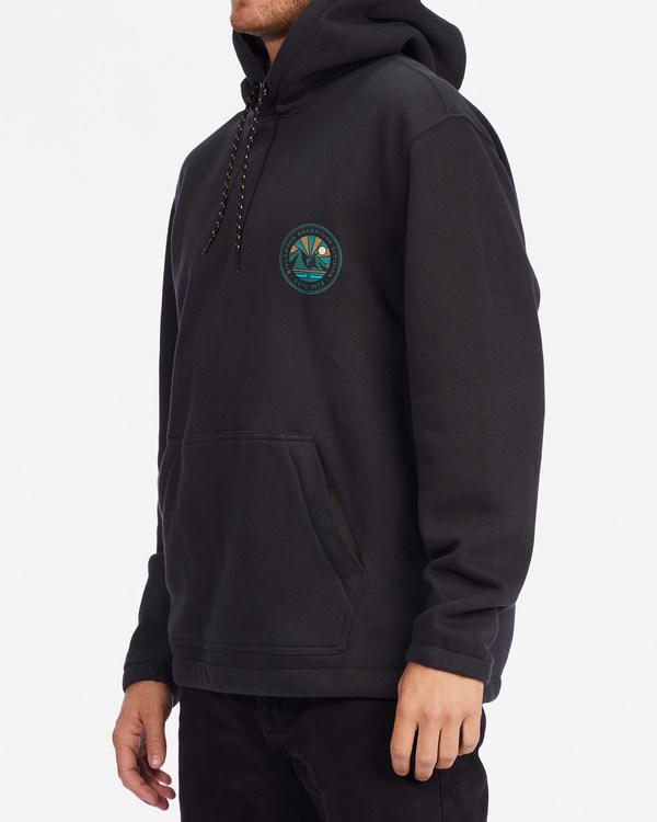 Billabong A/Div Compass Pullover Hoodie Negras | BIFGMZ628