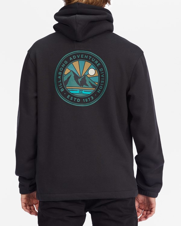 Billabong A/Div Compass Pullover Hoodie Negras | BIFGMZ628