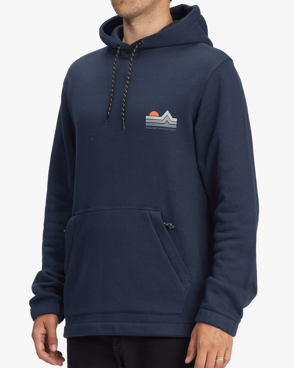 Billabong A/Div Compass Pullover Hoodie Nite | NBYFVK176