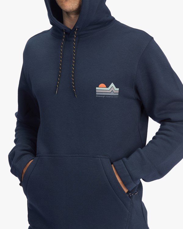 Billabong A/Div Compass Pullover Hoodie Nite | NBYFVK176