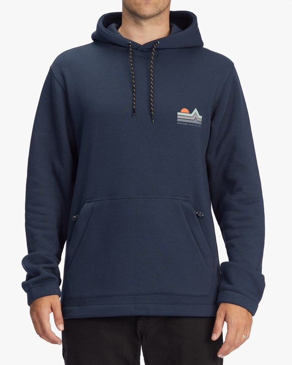 Billabong A/Div Compass Pullover Hoodie Nite | NBYFVK176