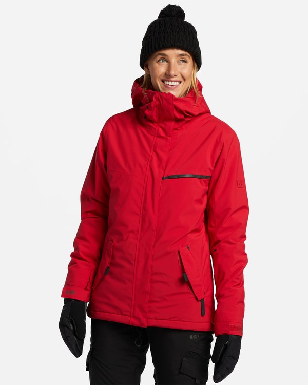 Billabong A/Div Eclipse 15K Insulated Snow Jacket Scarlet | JKVWQN703