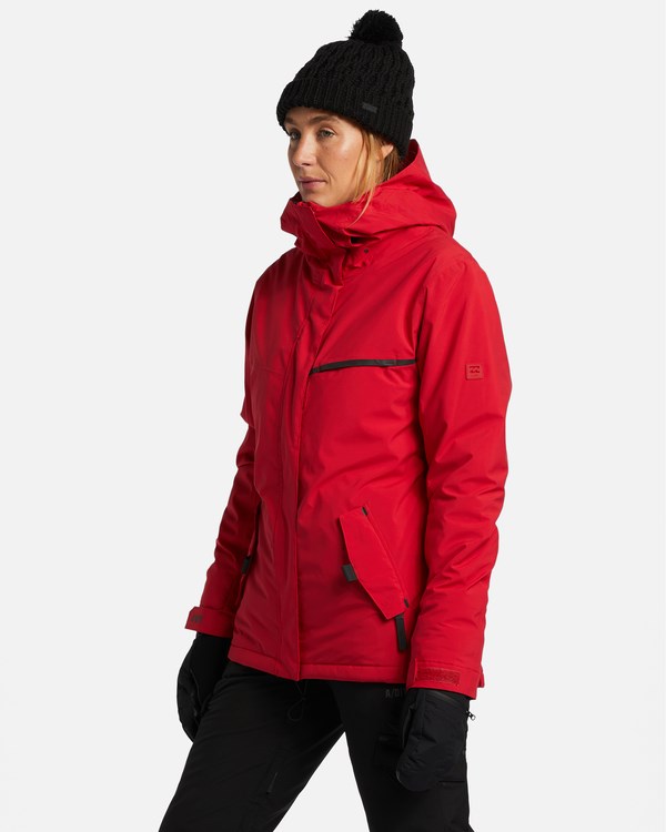 Billabong A/Div Eclipse 15K Insulated Snow Jacket Scarlet | JKVWQN703