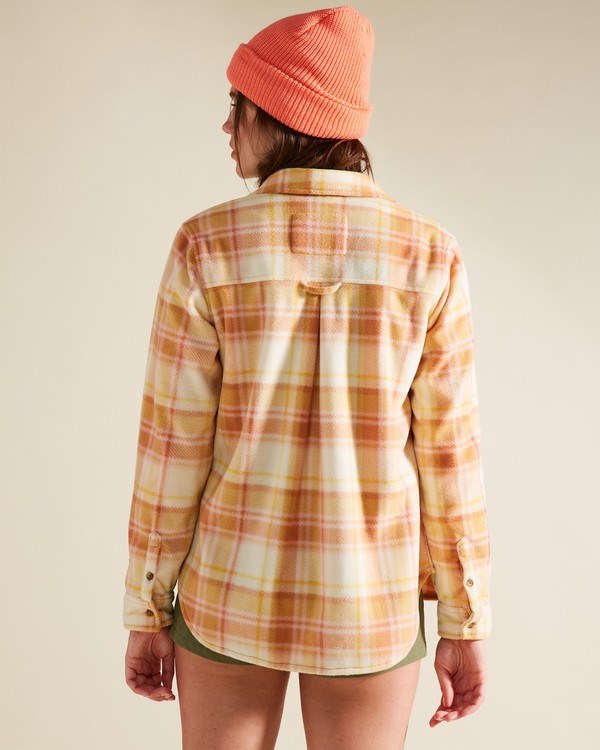 Billabong A/Div Forge Flannel Top Toffee | QCTDUL257