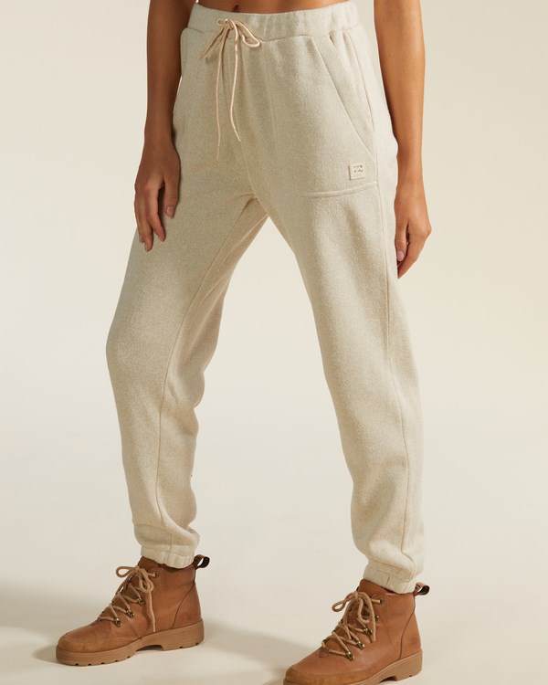 Billabong A/Div Highway Sweatpants Heather Oatmeal | MZGHQT850