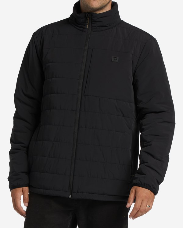 Billabong A/Div Journey Plus Mock Neck Zip-Up Jacket Negras | CTLWEJ405