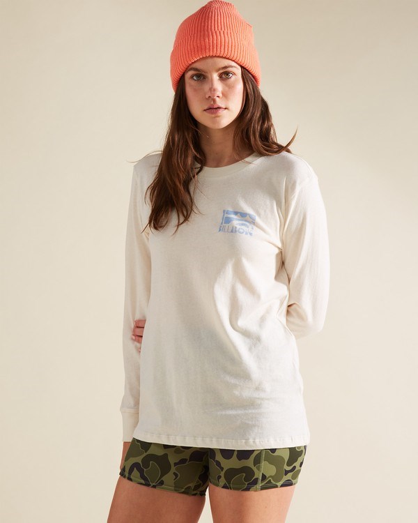 Billabong A/Div Long Sleeve T-Shirt Blancas | STOCZH907