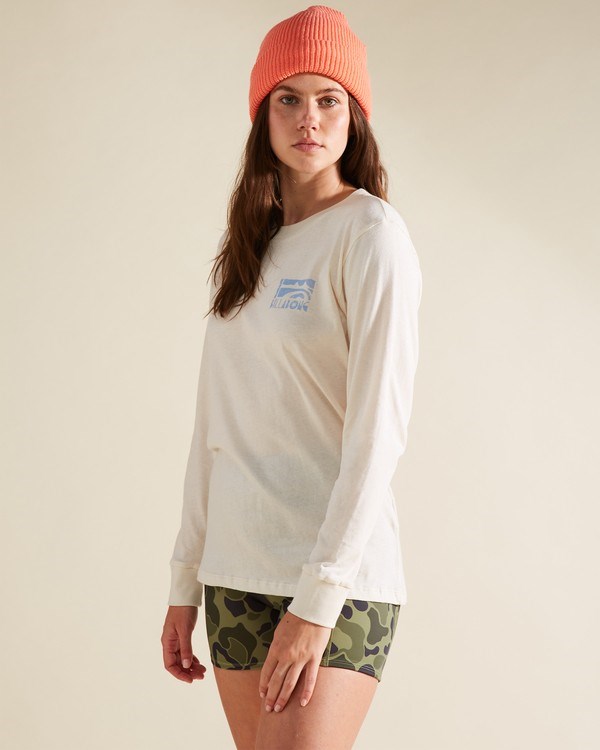 Billabong A/Div Long Sleeve T-Shirt Blancas | STOCZH907