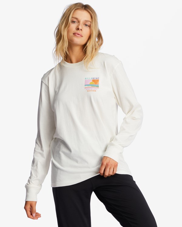 Billabong A/Div Long Sleeve T-Shirt Fresh Powder | KTGUVZ813