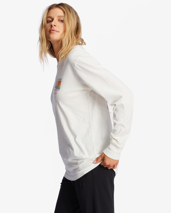 Billabong A/Div Long Sleeve T-Shirt Fresh Powder | KTGUVZ813