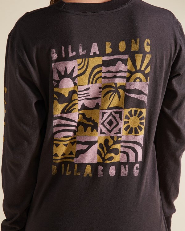 Billabong A/Div Long Sleeve T-Shirt Negras | LAZOUB917