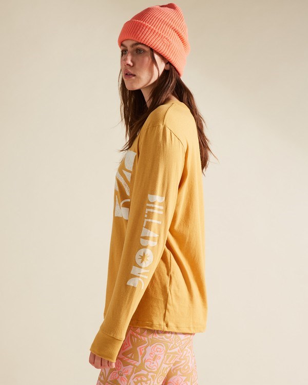 Billabong A/Div Long Sleeve T-Shirt Wild Honey | HOIWSM149