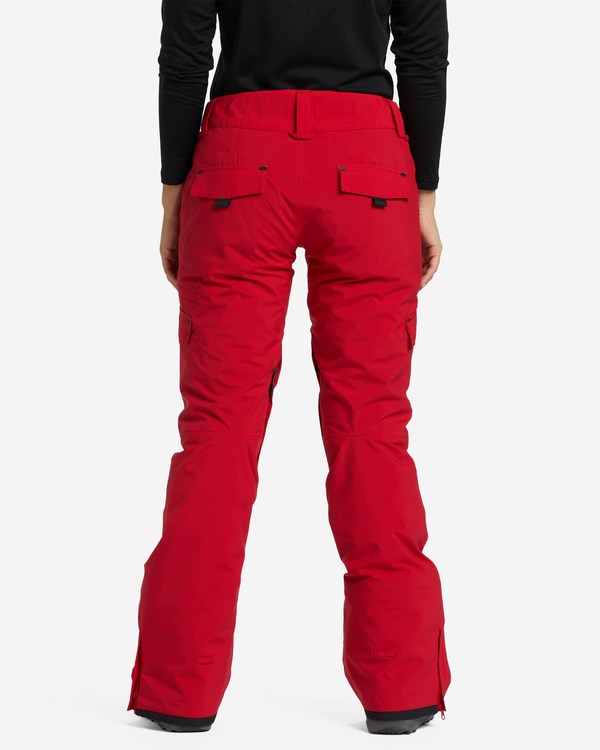 Billabong A/Div Nela 45K Insulated Snow Pants Scarlet | GXKROJ059