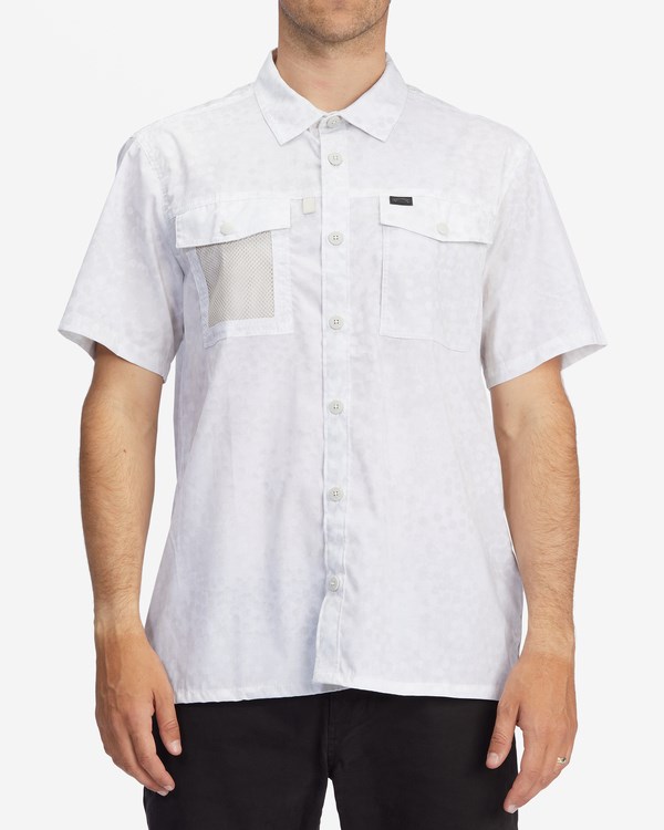 Billabong A/Div Otis Surftrek UPF 50+ Corta Sleeve Shirt Blancas | KMVSRW412