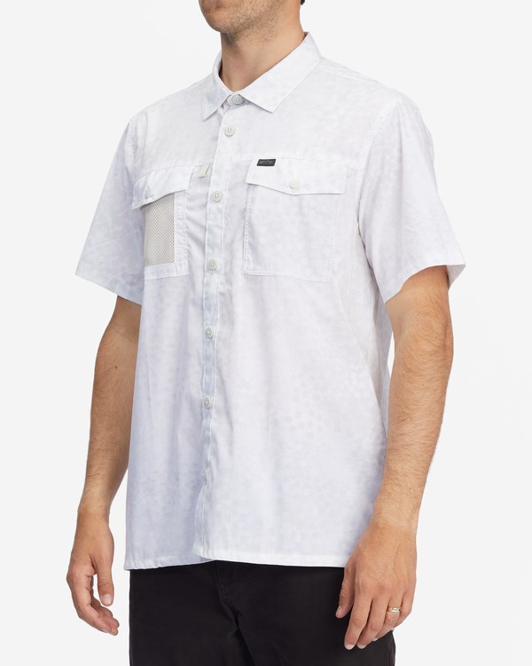 Billabong A/Div Otis Surftrek UPF 50+ Corta Sleeve Shirt Blancas | KMVSRW412