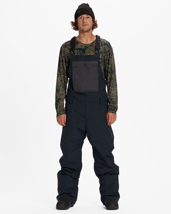 Billabong A/Div Outsider 10K Shell Snow Bib Pants Negras | WAOPKI308