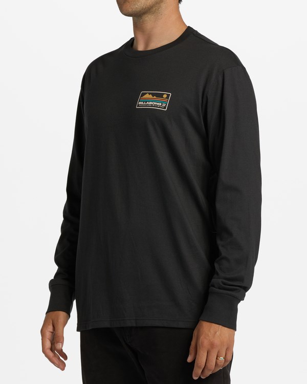 Billabong A/Div Range Long Sleeve T-Shirt Negras | CALWQE763