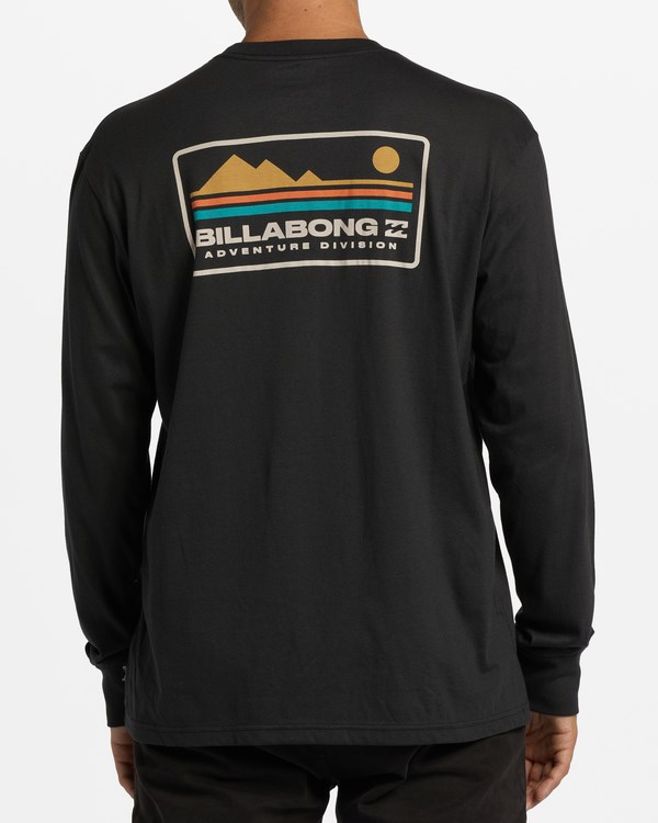 Billabong A/Div Range Long Sleeve T-Shirt Negras | CALWQE763