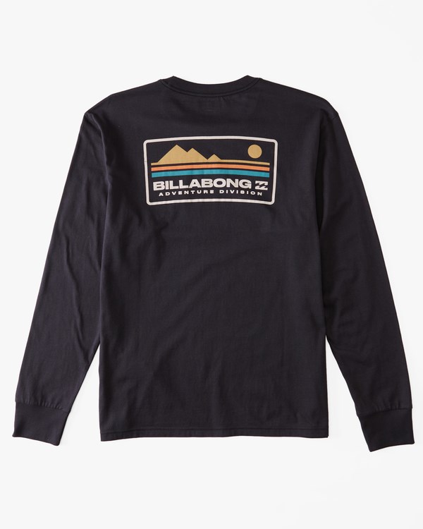 Billabong A/Div Range Long Sleeve T-Shirt Negras | CALWQE763