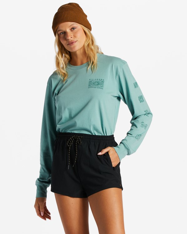 Billabong A/Div Relaxed Adventure Shorts Negras | ZXHMUA182