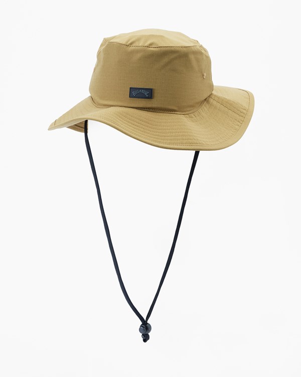 Billabong A/Div Ripstop Big John Surf Safari Hat Nutmeg | MXESFI908