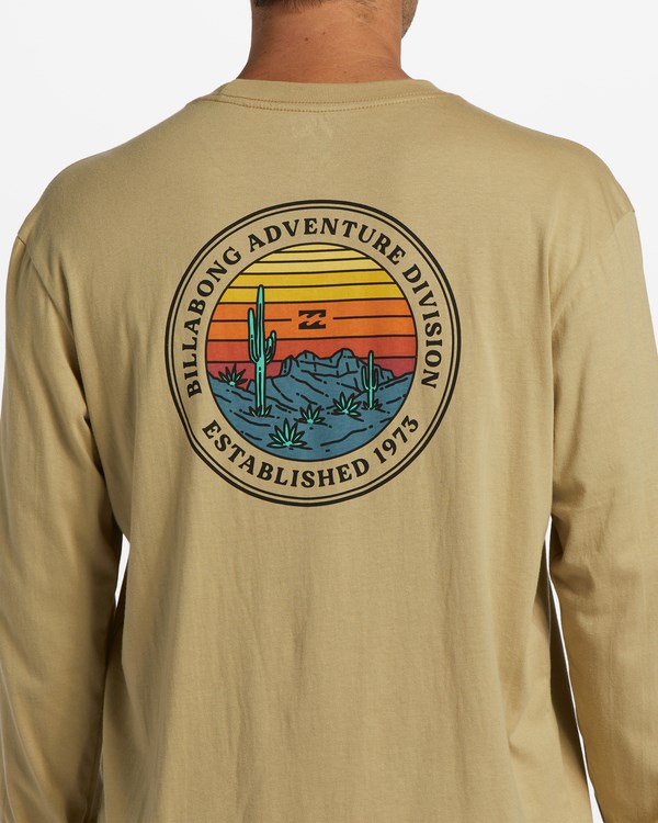 Billabong A/Div Rockies Long Sleeve T-Shirt Sand Dune | MKFZVN618