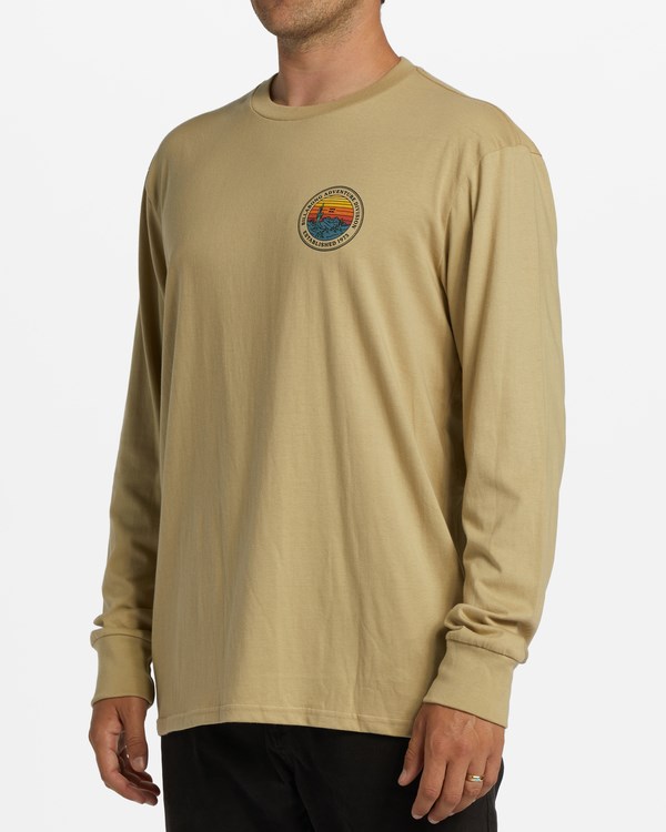 Billabong A/Div Rockies Long Sleeve T-Shirt Sand Dune | MWGXNA260