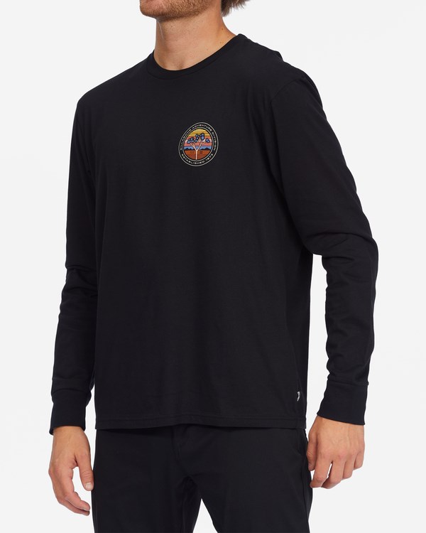 Billabong A/Div Rockies Organic Long Sleeve T-Shirt Negras | OMHLAJ135