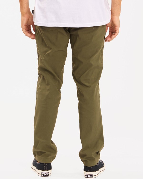 Billabong A/Div Surftrek Plus Pants Verde Oliva Oscuro | QJGYLV183