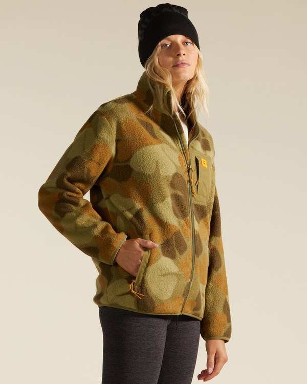 Billabong A/Div Switchback Full Zip 2 Zip-Up Jacket Camuflaje | NEHQDR147