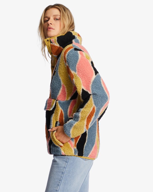 Billabong A/Div Switchback Pullover Mock Neck Sweatshirt Multi 2 | BLSKUQ513