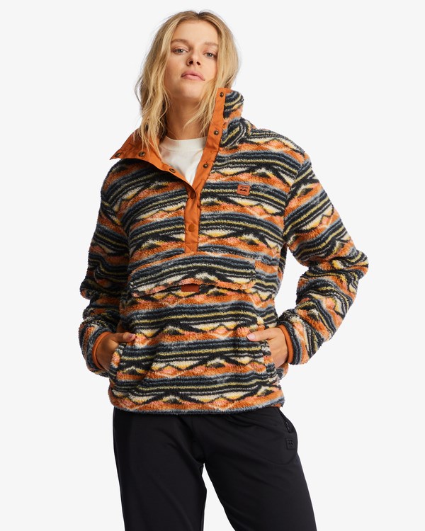 Billabong A/Div Switchback Pullover Mock Neck Sweatshirt Azules | JWKODV863