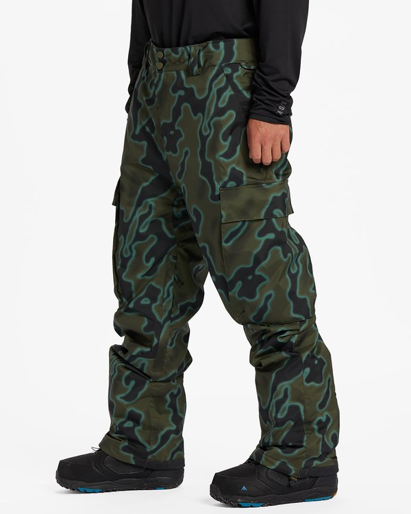 Billabong A/Div Transport 15K Insulated Snow Pants Camuflaje | WZRNEM739