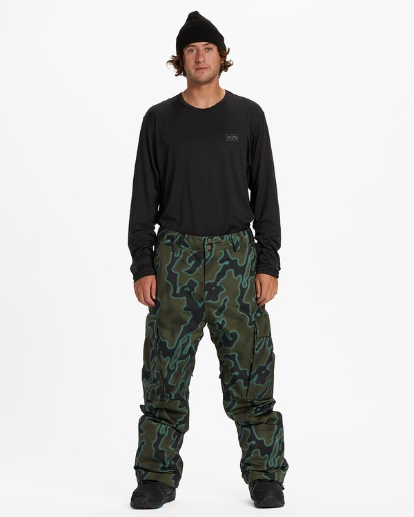 Billabong A/Div Transport 15K Insulated Snow Pants Camuflaje | WZRNEM739