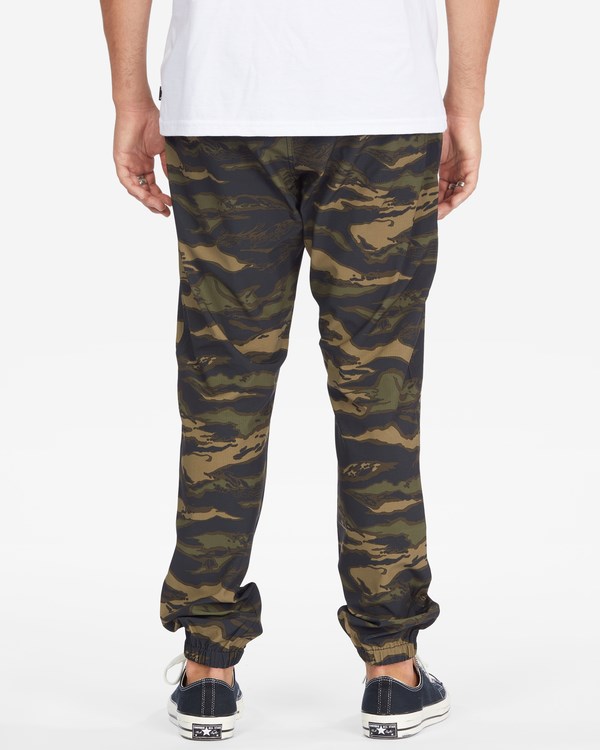 Billabong A/Div Transport Elastic Cintura Pants Camuflaje | OYTIBX863