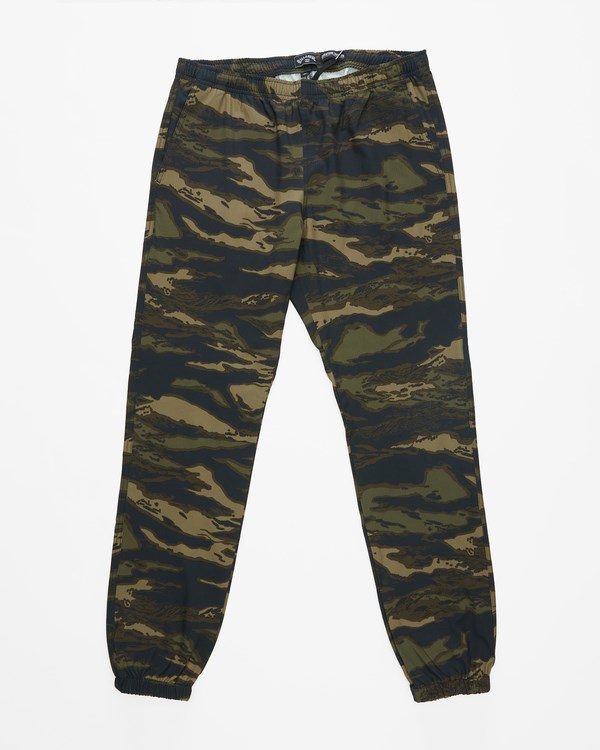 Billabong A/Div Transport Elastic Cintura Pants Camuflaje | OYTIBX863