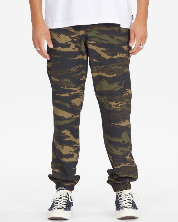 Billabong A/Div Transport Elastic Cintura Pants Camuflaje | OYTIBX863